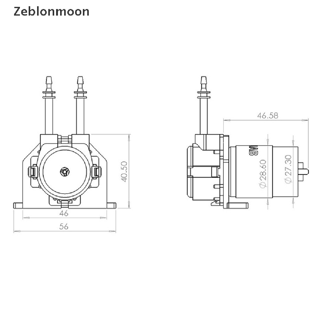 Máy bơm nước siêu nhỏ DC không gây tiếng ồn tiện dụng cho phòng thí nghiệm