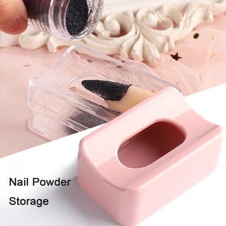 khay đựng bột, đá rắc phụ kiện nail