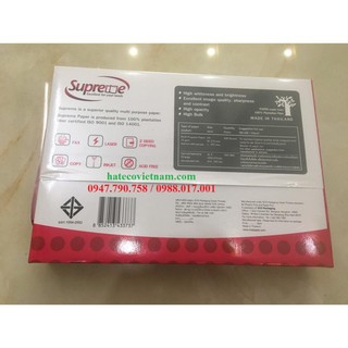 Giấy Supreme A4 ĐL70 - Giấy in - Giấy A4