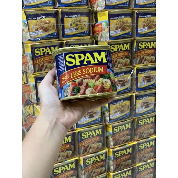 Thịt hộp Spam giảm mặn 25%