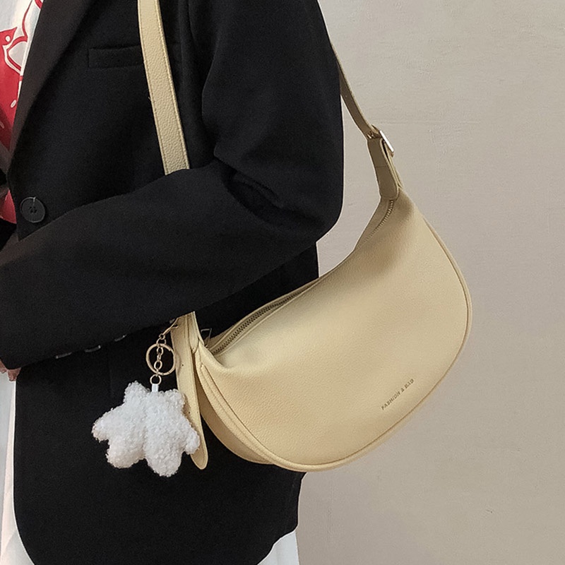 IELGY Túi Đeo Vai Thiết Kế Đơn Giản Thời Trang Cho Nữ