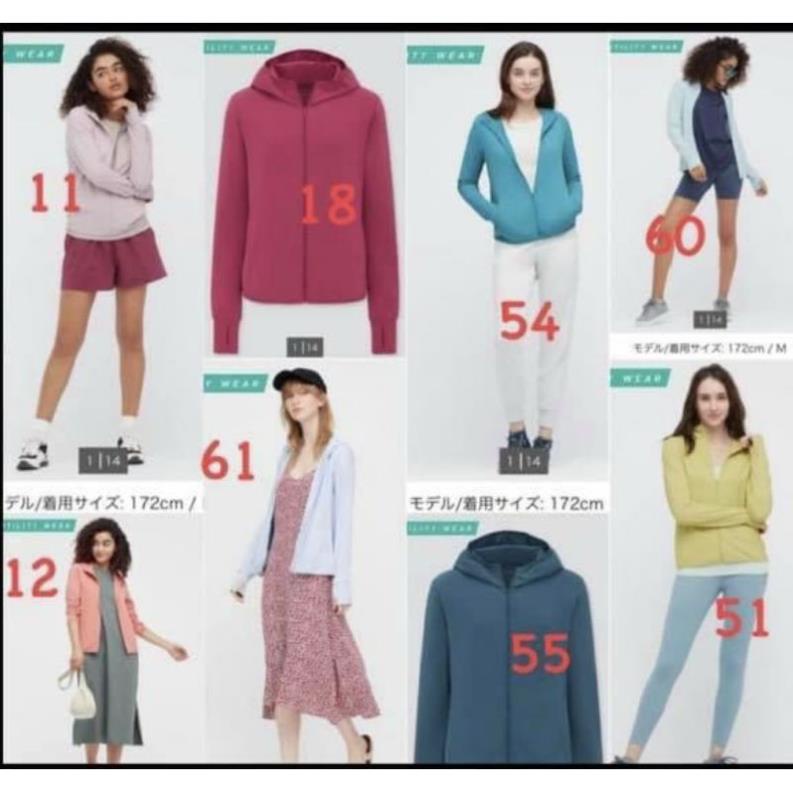ÁO CHỐNG NẮNG UNIQLO AIRISM 2021 AUTH CHÍNH HÃNG Đẹp