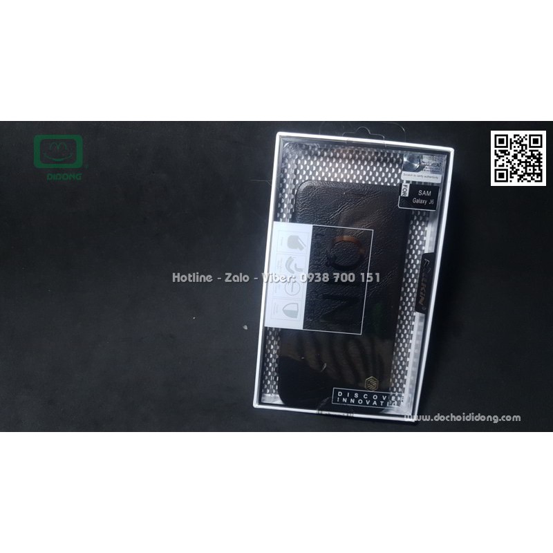 Bao da Samsung J6 Nillkin Qin