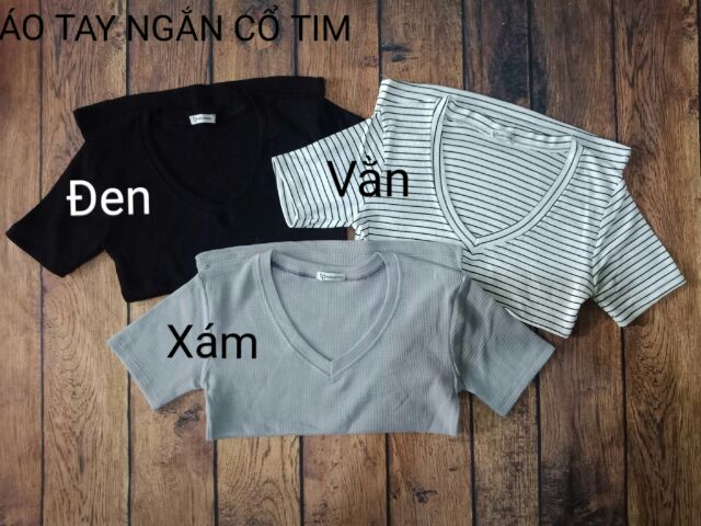 [Xã Hàng Lấy vốn Áo tay lỡ cổ tim