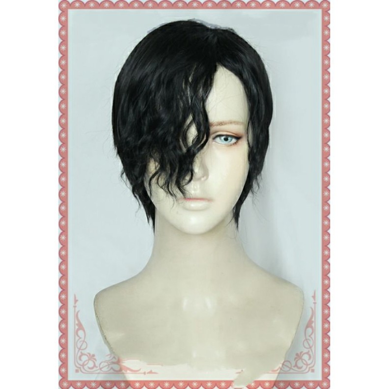 [Sẵn] Wig teen/lolita/cosplay M45 nam đen (tóc giả nguyên đầu) tại MIU SHOP 03