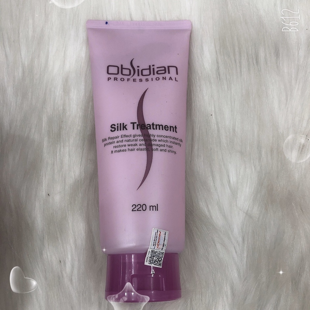 HẤP DẦU DƯỠNG TÓC SIÊU MỀM MƯỢT SILK TREATMENT OBSIDIAN 220ML 1000ML 1500ML