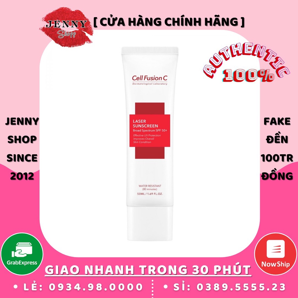 Kem Chống Nắng Cell Fusion C Laser Sunscreen 100 SPF50+/PA+++