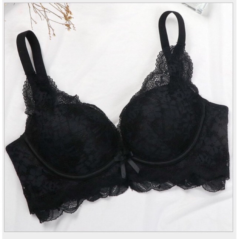 Áo Ngực Không Gọng Pha Ren Cao Cấp Giúp Nâng Ngực Và Che Khuyết Điểm, Chống Chảy Xệ