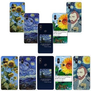 Ốp Điện Thoại Silicon Mềm Trong Suốt Hình Tranh Van Gogh 94YF Cho Xiaomi Redmi Note 9 8 7 6 5 Pro Note9 Note8 Note7 Note6 Note5