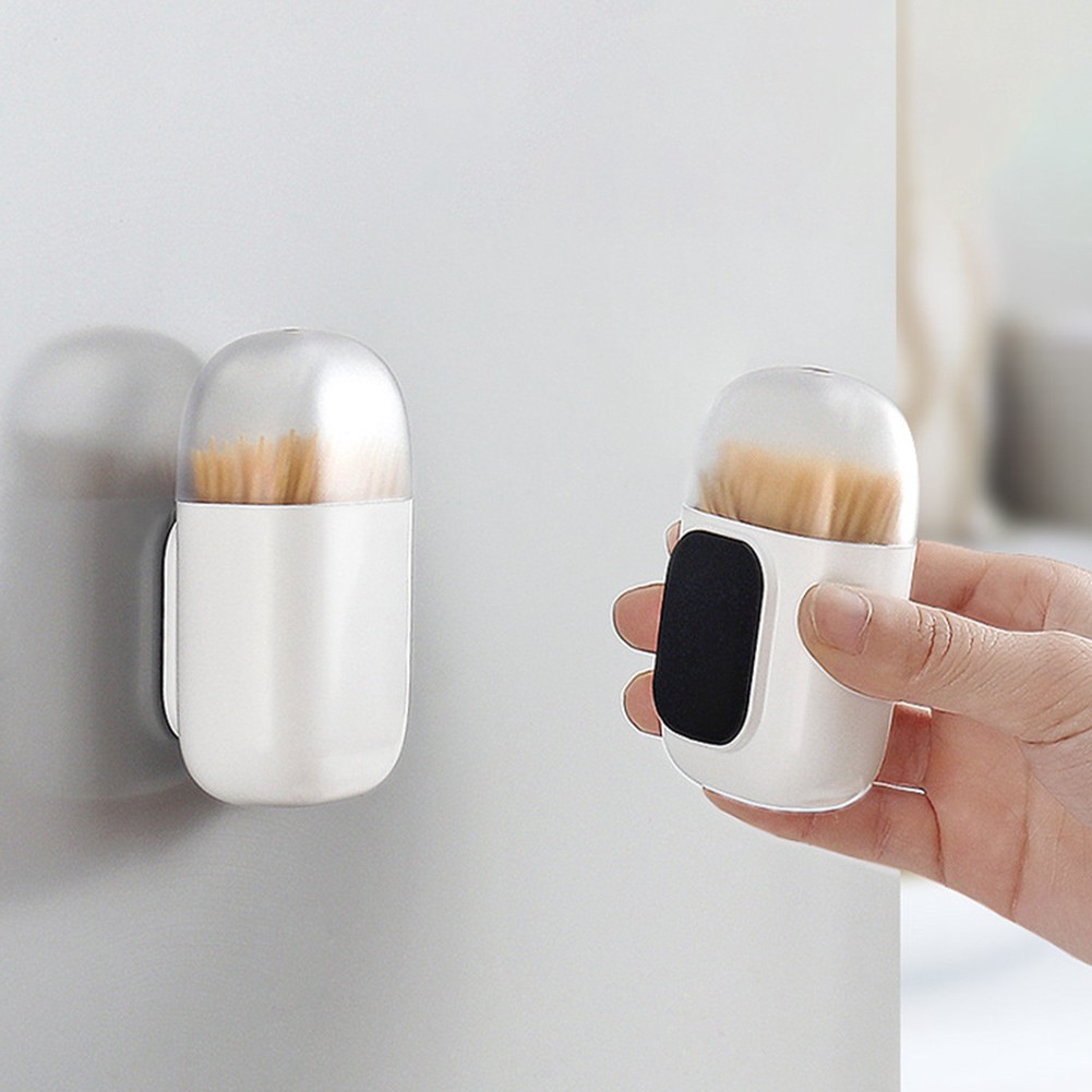 Hộp Đựng Tăm Xỉa Răng Hít Nam Châm Cho Tủ Lạnh