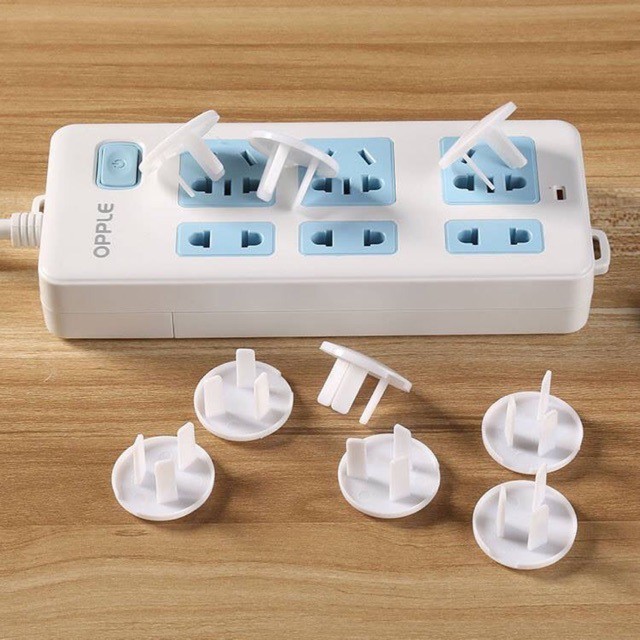 Bịt ổ Điện 2 Chân,Bảo Vệ Trẻ Em,Gia Đình An Toàn Lưới Điện