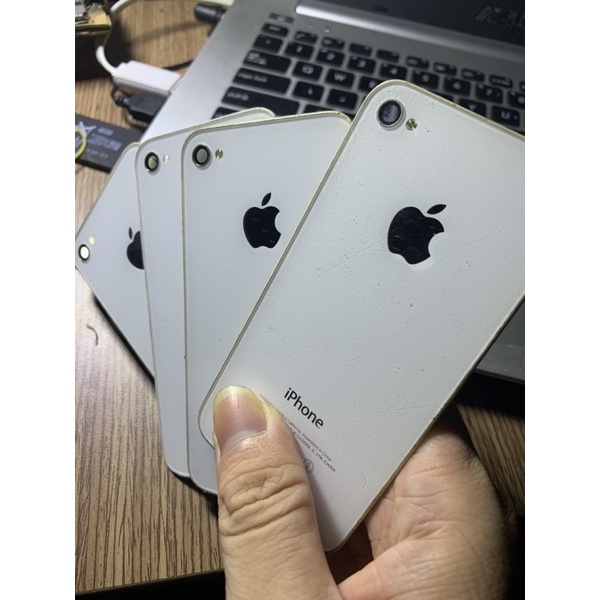 Nắp lưng iphone 4s tháo máy màu trắng | BigBuy360 - bigbuy360.vn