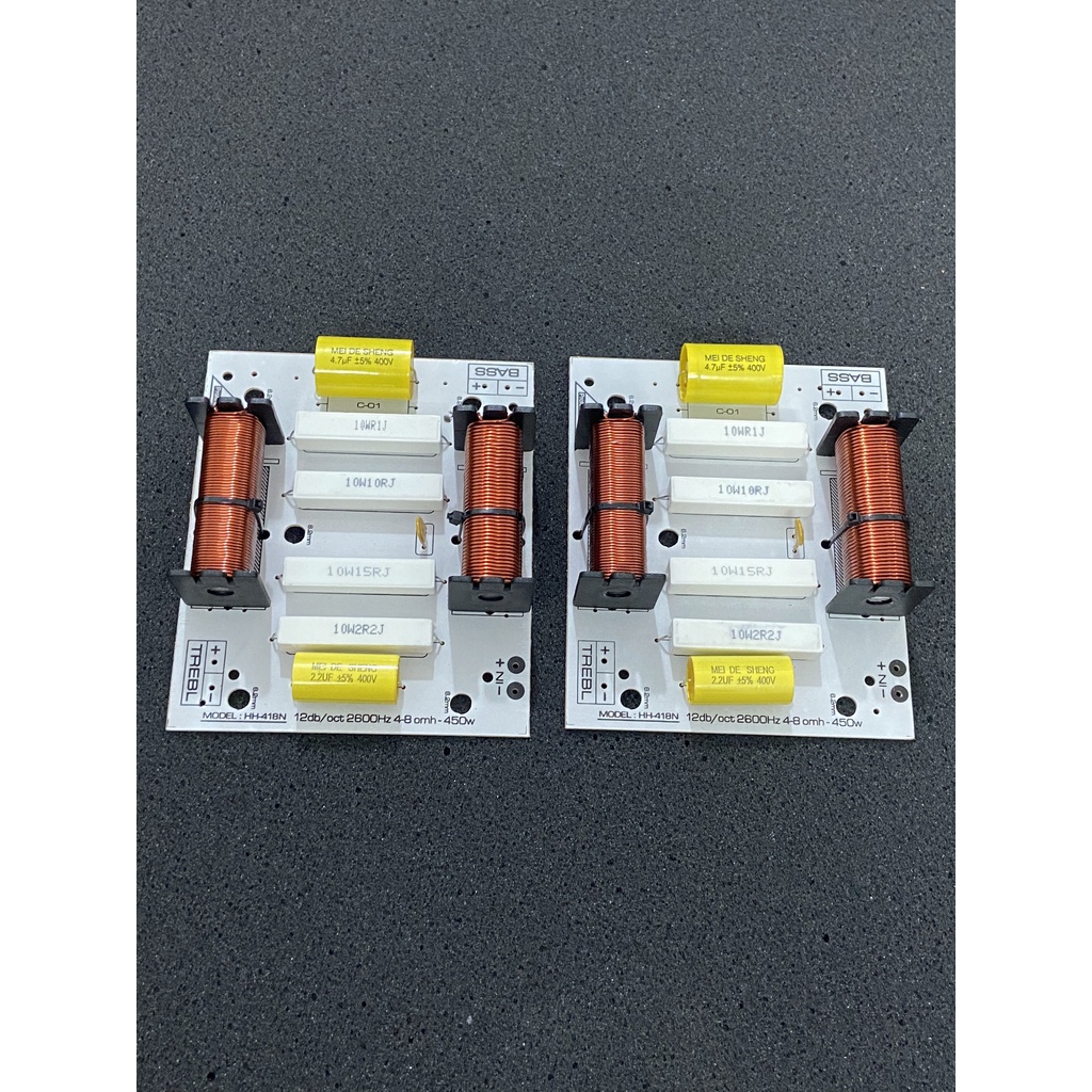 Phân tần loa 1 bass 1 treble dây đồng to chống hú giá rẻ | BigBuy360 - bigbuy360.vn