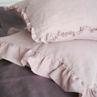 Vải Linen hồng Pastel 2020