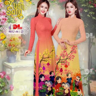Vải áo dài Tết