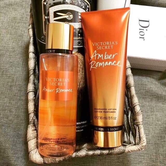 Xịt thơm toàn thân Victoria Secret Amber Romance