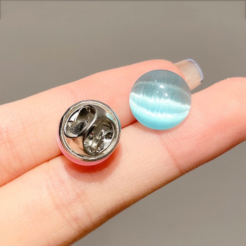 Ghim Cài Áo Đính Đá Opal Chống Chói