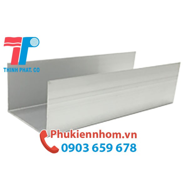 Thanh U nhôm panel 👍FREESHIP👍 phụ kiện nhôm lắp đặt Panel Phòng cách âm, cách nhiệt chống cháy