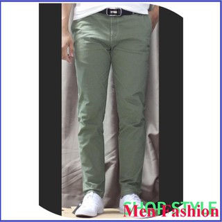 Quần kaki dài nam màu rêu nhạt Siêu Sale MẪU SALE