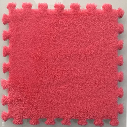 Ô Thảm nhung vuông nhỏ màu trơn 30x30cm với nhiều màu để bạn ráp thảm lót sàn nhà