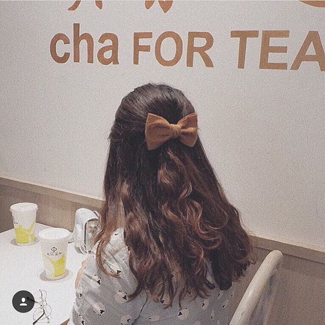 [ Hàng Thiết Kế ] Kẹp Tóc Nơ Vải Nỉ Đơn Gỉan Handmade Vải Cao Cấp Ribbon.mimi Basic Lady cột / kẹp