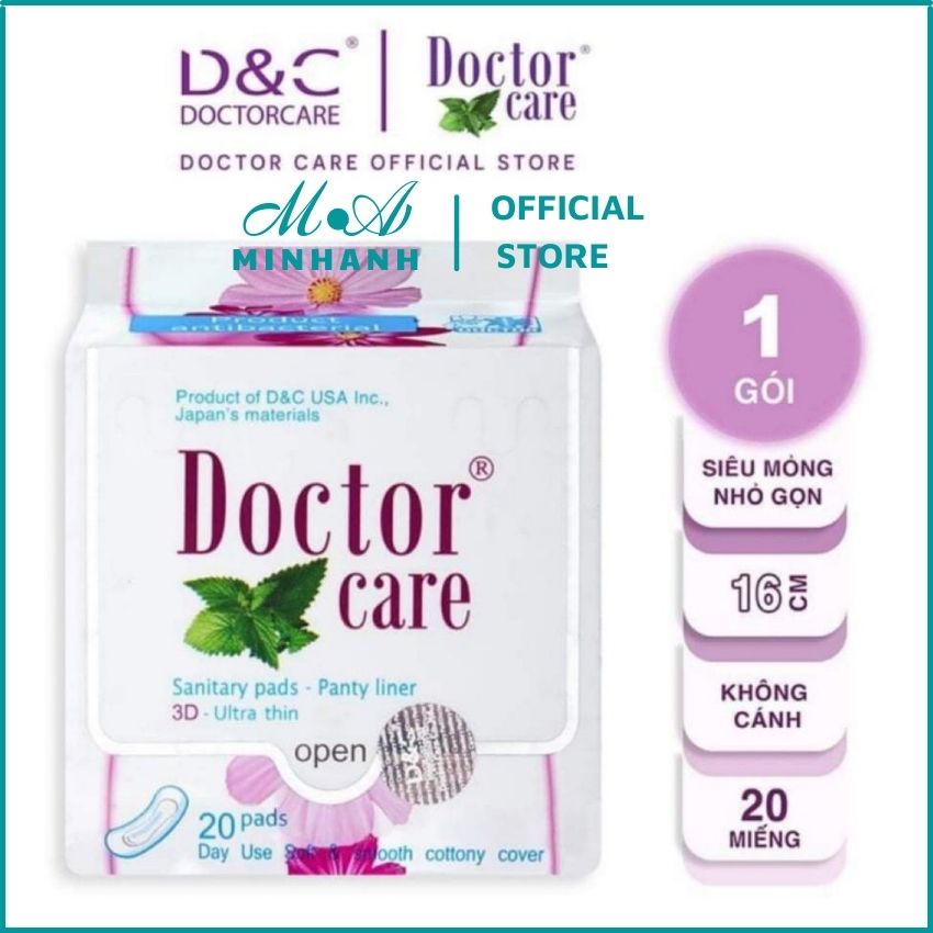 Băng vệ sinh thảo dược Doctor Care ban ngày 24cm