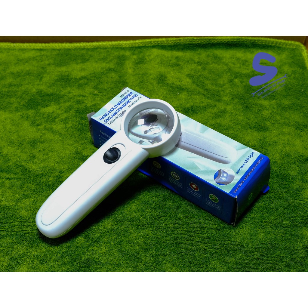 Kính lúp cầm tay có đèn M3715