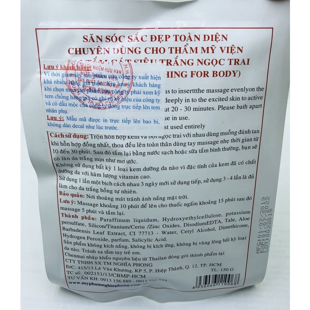 Tắm Trắng Chenmai Thuốc Bắc Siêu Trắng 150g | BigBuy360 - bigbuy360.vn