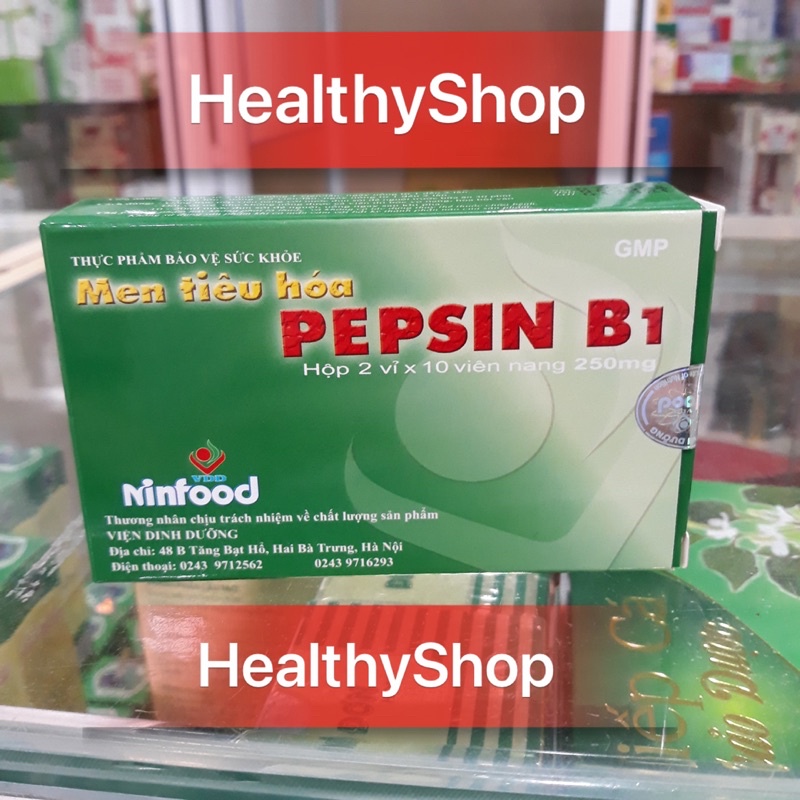Men tiếu hoá Pepsin B1 của viện dinh dưỡng quốc gia