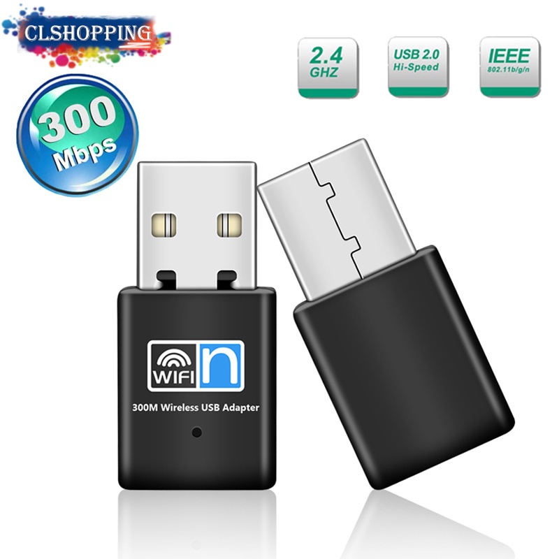 USB Wifi 300Mbps USB2.0 802.11 N/G/B Enchufe