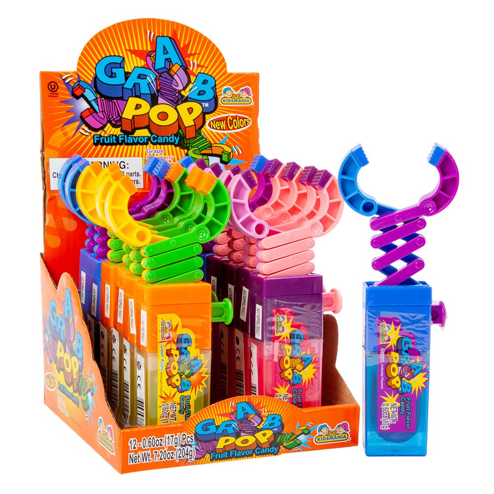 Kẹo mút Kidsmania Grab Pop 17gr