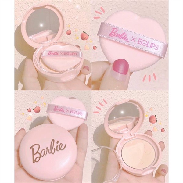 Phấn Phủ Kiềm Dầu Phiên Bản Eglips x Barbie Blur Powder Pact