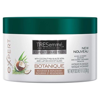 Kem ủ tóc giúp nuôi dưỡng & phục hồi tóc TRESemmé Hydrating Mask Botanique Nourish and Replenish 260g (Mỹ)