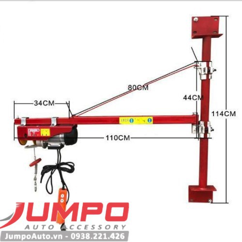 sườn treo tời điện gia đình 500kg