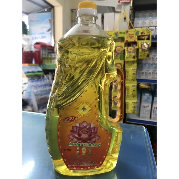 DẦU LƯU LY THẮP ĐÈN THỜ TÂM AN 1,5KG