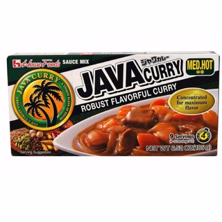 Viên Xốt Cà Ri Cô Đặc Vị Cay/ cay vừa Java House Foods 185g