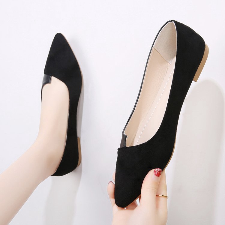 Giày búp bê mũi nhọn thời trang nữ sang trọng