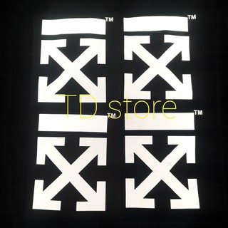 Áo thun phản quang OFF Đ mẫu mới unisex