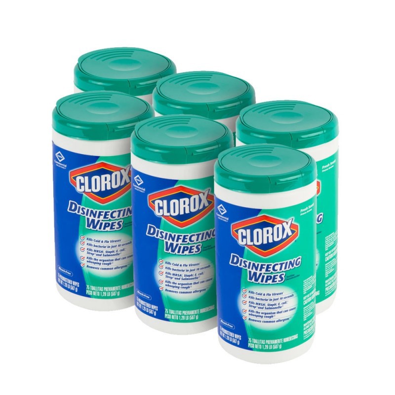Khăn Lau Diệt Khuẩn Clorox Fresh Scent - Nhập khẩu Mỹ 35 Miếng