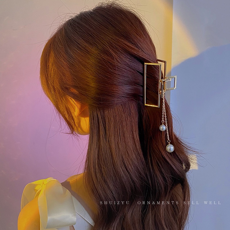 Kẹp Tóc Kim Loại Hình Hoa Bướm 3d Phong Cách Hàn Quốc Cho Nữ