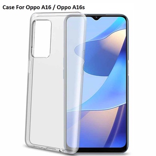 Ốp oppo a16 / oppo a16s dẻo trong suốt