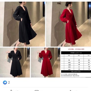 Váy dáng dài thắt eo