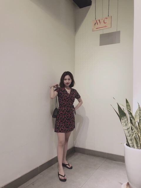 Váy cherry chất mát | BigBuy360 - bigbuy360.vn