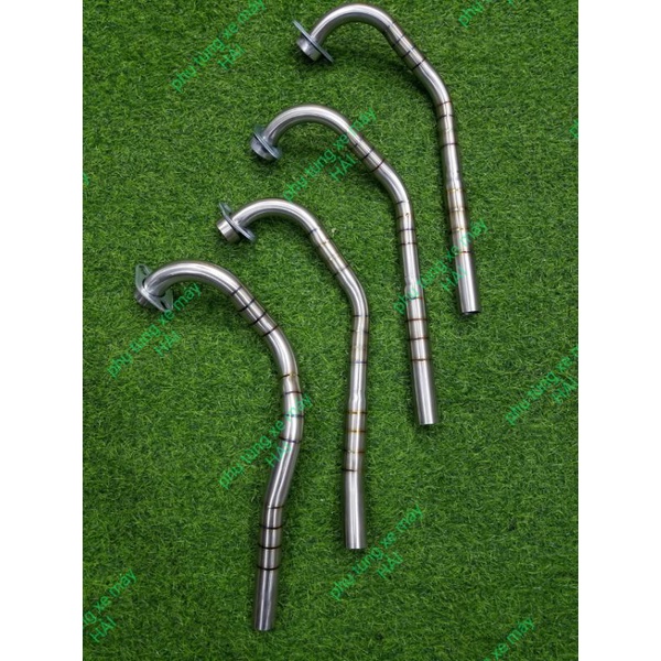 Cổ pô dành cho các dòng xe Winner sonic satria ex 150 ex 135 inox 304 quay titan không phai màu không rỉ sét msp