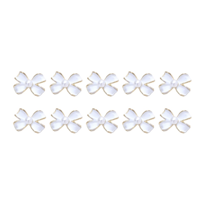 Set 10 Phụ Kiện Nơ 3D Trang Trí Móng Tay Nghệ Thuật