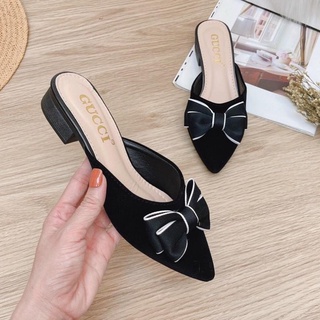 Sục nơ viền trắng 3phân mũi nhọn 🥰