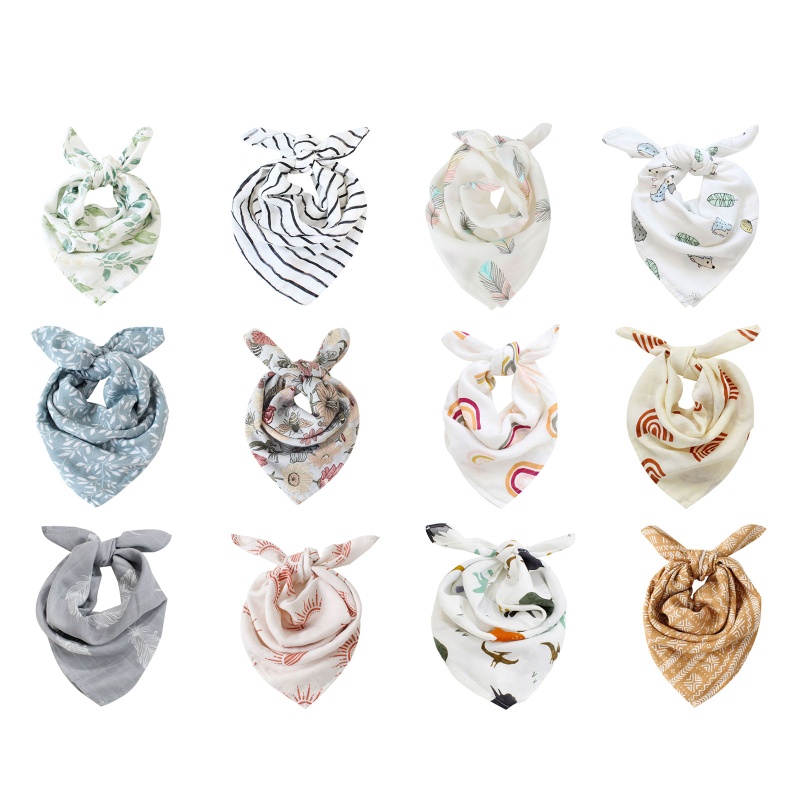 Vỏ Cotton Tre Quấn Em Bé Sơ Sinh Kiểu Hồi Giáo Dễ Thương