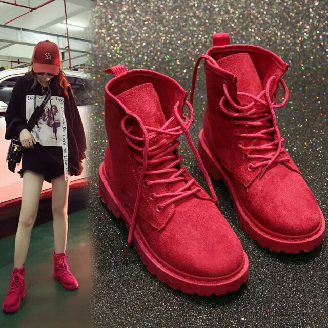 💌(order) Boot ulzzang da lộn đế 2.5cm | BigBuy360 - bigbuy360.vn