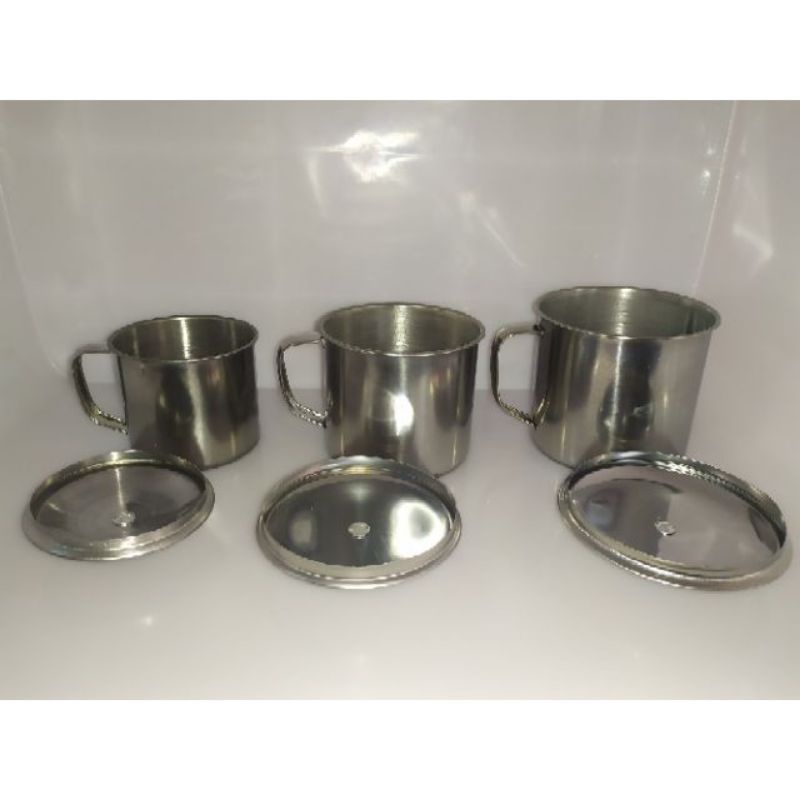 Ca, cốc inox 304 dầy đẹp cho bé mầm non...