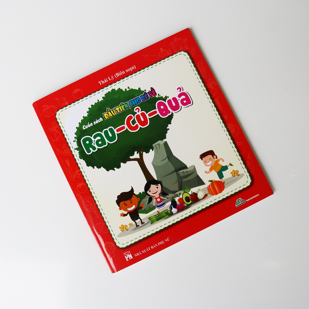 Sách - Song Ngữ Cuốn Sách Đầu Tiên Cho Bé Chủ Đề Rau - Củ - Quả 50
